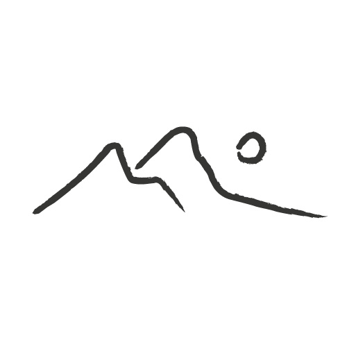 Ilustración de una montaña.