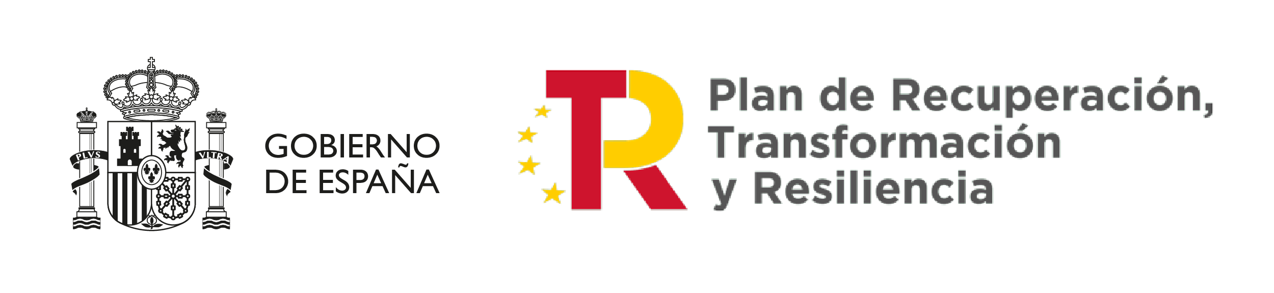 Logotipo Plan de Recuperación, Transformación y Resiliencia.